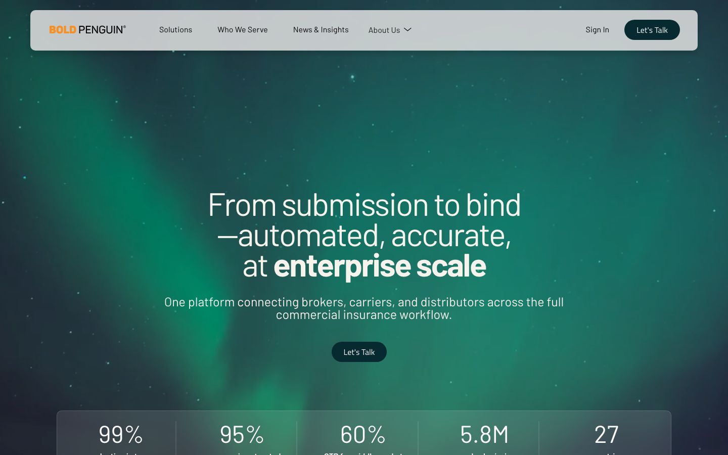 Bold Penguin screenshot 1